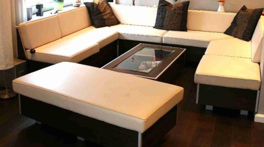Sitzgruppe für Wohnzimmer 